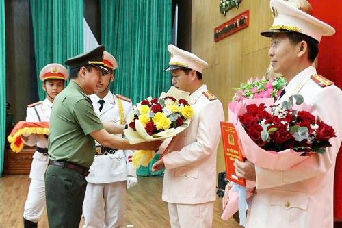 Công an thành phố Đà Nẵng công bố quyết định bổ nhiệm lãnh đạo cấp phòng