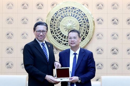 Chủ tịch UBND thành phố Nguyễn Mạnh Hùng tiếp Tổng Lãnh sự Nhật Bản tại Đà Nẵng