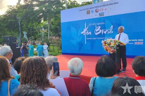 Xúc động Lễ 'Ước nguyện hòa bình' tại Di tích Cầu Tàu 914, Côn Đảo