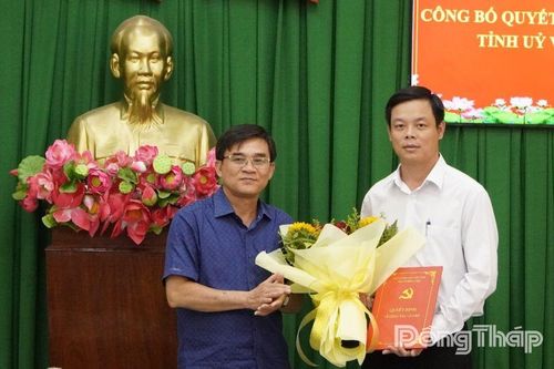 Công bố Quyết định của Ban Thường vụ Tỉnh ủy về công tác cán bộ tại phường An Bình