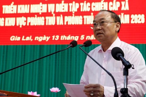 Ban Chỉ đạo diễn tập tỉnh Gia Lai triển khai nhiệm vụ diễn tập tác chiến cấp xã