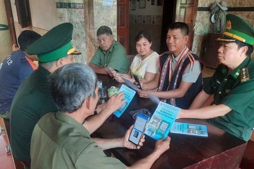 Các đồn Biên phòng triển khai mô hình chuyển đổi số tại địa bàn biên giới