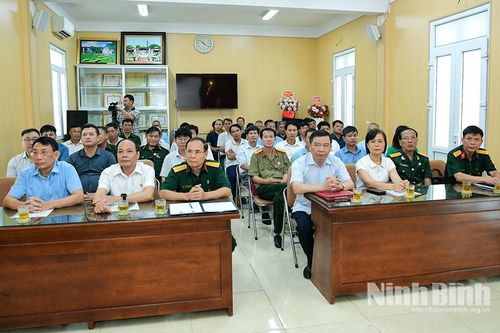 Thành lập Chi hội Cựu chiến binh Công ty TNHH MTV Khai thác công trình thủy lợi Ninh Bình