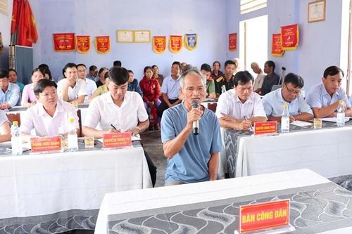 Giải quyết kiến nghị chính đáng của người dân địa phương
