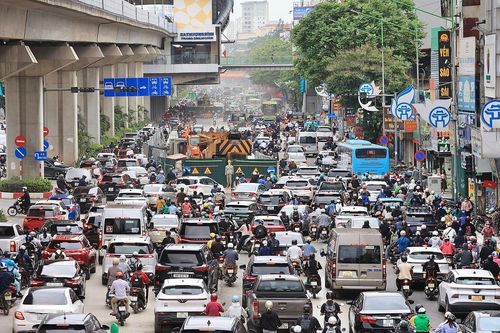 Hà Nội dùng AI chặn bụi công trường