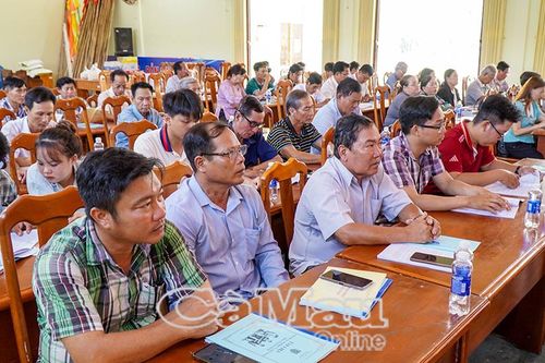 Bồi dưỡng kỹ năng cho hơn 100 hoà giải viên xã Đất Mũi