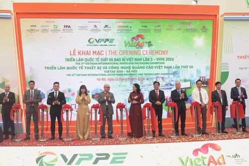 Chuỗi triển lãm VietAd 2026 và VPPE 2026 chính thức khai mạc tại Hà Nội
