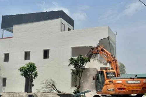 Xã Hoài Đức cưỡng chế nhiều công trình nhà ở, nhà xưởng trái phép
