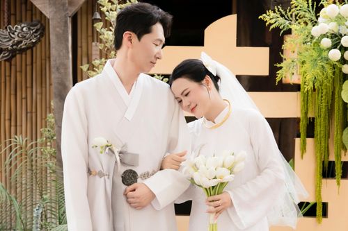 Sau 2 lần lỡ dở, cô gái Việt cưới giám đốc Hàn Quốc hơn 13 tuổi