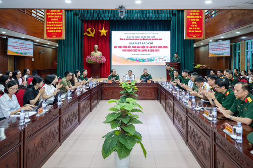 Gặp mặt báo chí thông tin về trao giải Cuộc thi viết 'Bảo vệ nền tảng tư tưởng của Đảng trong tình hình mới' lần thứ 5