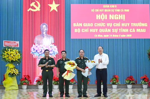 Thiếu tướng Nguyễn Văn Ngành giữ chức Chỉ huy trưởng Bộ CHQS tỉnh Cà Mau