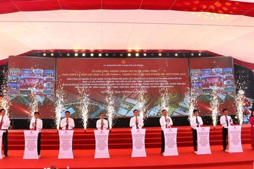 Hải Phòng khởi công, khánh thành 14 dự án, công trình