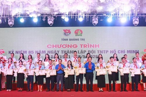Quảng Trị tuyên dương 26 giáo viên Tổng phụ trách Đội tiêu biểu