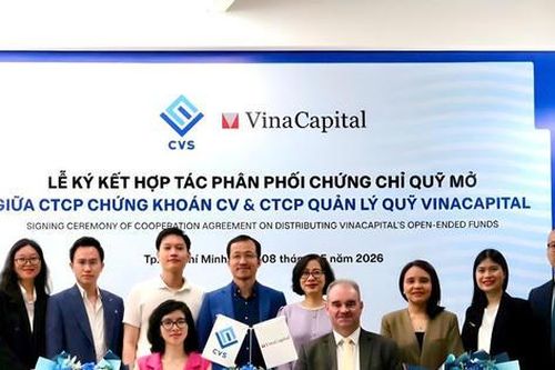 VinaCapital hợp tác cùng Chứng khoán CV phân phối chứng chỉ quỹ