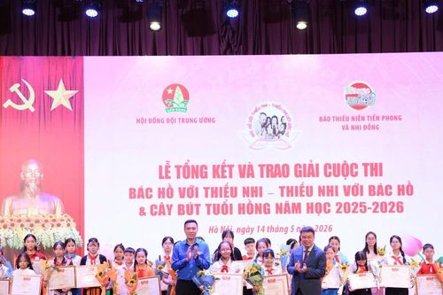 Học sinh lớp 4 giành giải Nhất cuộc thi 'Bác Hồ với thiếu nhi - Thiếu nhi với Bác Hồ'