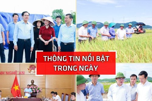 Nghệ An: Thông tin nổi bật ngày 14/5
