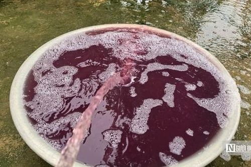 Vụ nước giếng khoan đổi màu tím, hôi tanh: Xử phạt công ty giặt là 1,5 tỷ đồng