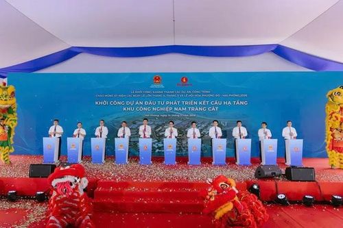 Vinhomes khởi công dự án kết cấu hạ tầng KCN Nam Tràng Cát