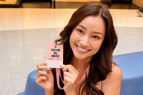 Trương Tri Trúc Diễm để mặt mộc casting show nội y Victoria's Secret