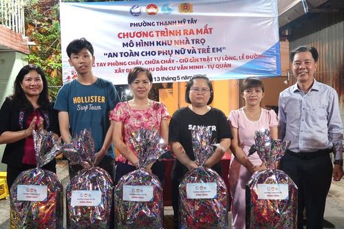 TPHCM: Chung tay xây dựng khu nhà trọ an toàn tại Thạnh Mỹ Tây
