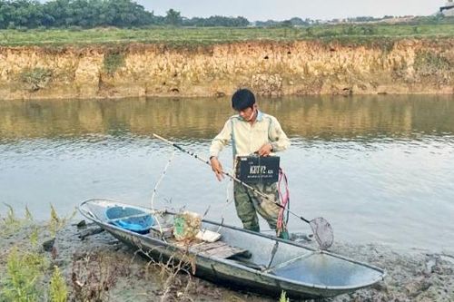 Bắc Ninh: Xử lý vi phạm sử dụng kích điện khai thác thủy sản