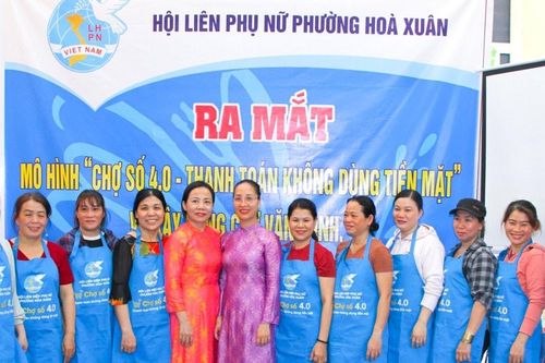 Phường Hòa Xuân ra mắt mô hình 'Chợ số 4.0'