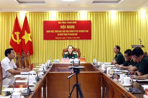 Tiếp tục tham mưu hiệu quả nhiệm vụ Quân sự quốc phòng, Biên phòng theo Thông tư 19 và Quyết định 946 của Bộ Quốc phòng