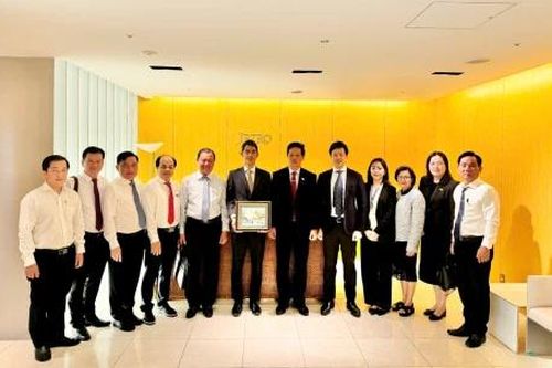 Đoàn công tác tỉnh Đồng Tháp làm việc với Tổ chức Xúc tiến thương mại Nhật Bản