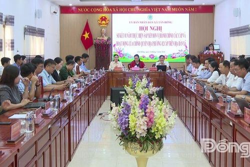 Xã Tân Hồng: Đẩy mạnh cải cách hành chính, chuyển đổi số và nâng cao hiệu quả phục vụ Nhân dân