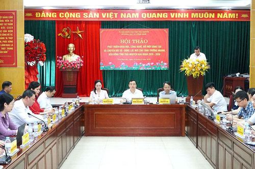Hội thảo khoa học về phát triển khoa học, công nghệ, đổi mới sáng tạo và chuyển đổi số