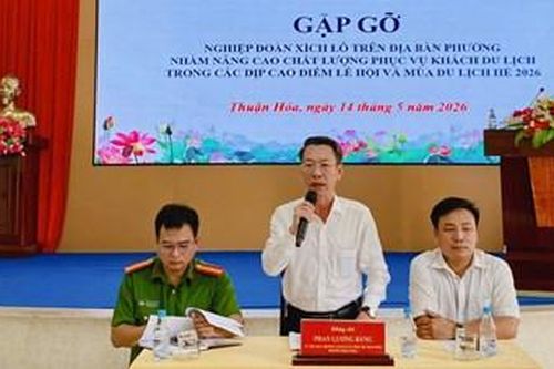 Thuận Hóa quán triệt công tác phục vụ mùa du lịch hè