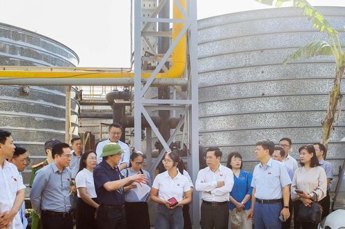 Đoàn công tác của Ủy ban Khoa học, Công nghệ và Môi trường khảo sát tại Nhà máy dệt nhuộm Sunrise Việt Nam