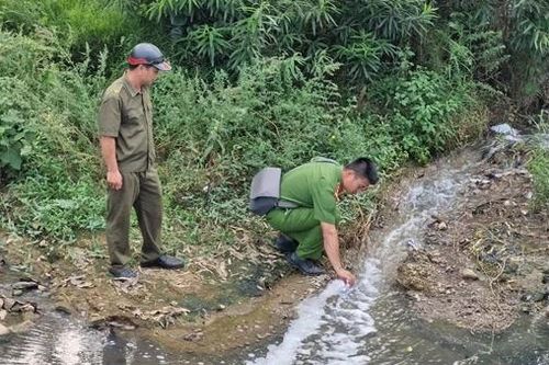 Công ty TNHH BOB Hà Nội bị xử phạt hơn 1,5 tỉ đồng vì xả thải bẩn