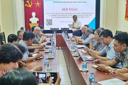 Hà Nội lấy ý kiến các nhà khoa khọc về quy định việc thành lập, tham gia, góp vốn vào doanh nghiệp Spin-off