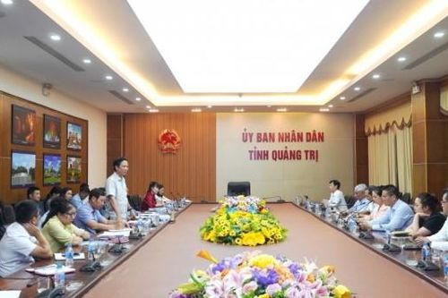 Quảng Trị làm việc với các nhà đầu tư Dự án Nhà máy xử lý rác thải sinh hoạt