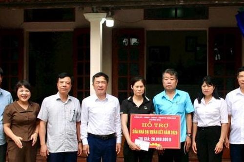 Xã Ứng Hòa khởi công xây dựng nhà Đại đoàn kết cho hộ khó khăn