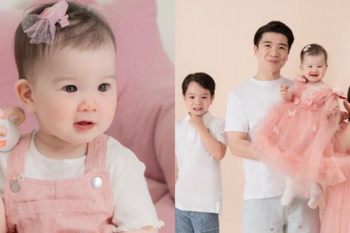 Con gái út siêu đáng yêu của doanh nhân Đỗ Quang Vinh