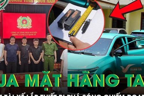 Nhóm tài xế lắp thiết bị phá sóng, chiếm đoạt tiền của hãng taxi công nghệ