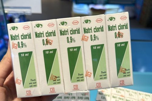 Bộ Y tế thu hồi toàn quốc thuốc nhỏ mắt Natri clorid 0,9%