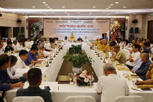 Thúc đẩy bảo tồn và phát huy giá trị di sản văn hóa Phật viện Đồng Dương