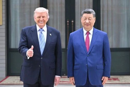 Tổng Bí thư, Chủ tịch Trung Quốc Tập Cận Bình tiếp Tổng thống Mỹ Donald Trump tại Trung Nam Hải