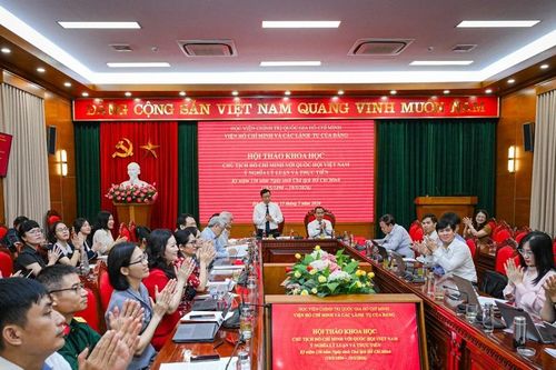 Vận dụng tư tưởng Hồ Chí Minh trong xây dựng Nhà nước pháp quyền xã hội chủ nghĩa