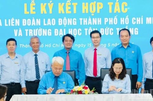 Hợp tác toàn diện giữa Trường đại học Tôn Đức Thắng và Liên đoàn Lao động Thành phố Hồ Chí Minh