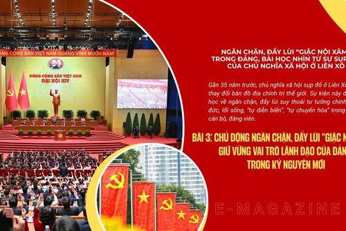 Bài 3: Chủ động ngăn chặn, đẩy lùi 'giặc nội xâm' - Giữ vững vai trò lãnh đạo của Đảng trong kỷ nguyên mới