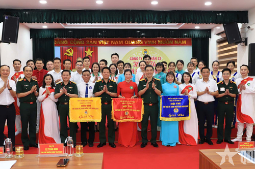 Công ty Cổ phần 22 nâng cao văn hóa an toàn lao động qua hội thi