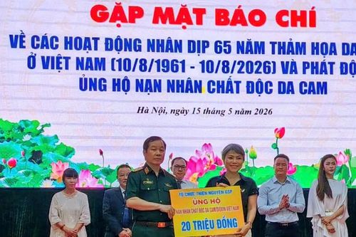 Nhiều hoạt động ý nghĩa giúp đỡ nạn nhân chất độc da cam