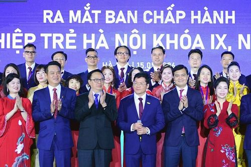Anh Trần Đăng Nam tái cử làm Chủ tịch Hội Doanh nghiệp trẻ Hà Nội khóa IX
