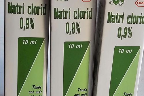 Thu hồi toàn quốc lô thuốc nhỏ mắt Natri clorid 0,9% của Công ty Pharmedic