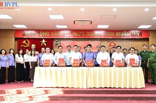 VKSND khu vực 6, tỉnh Bắc Ninh ký Quy chế phối hợp thực hiện Nghị quyết 205