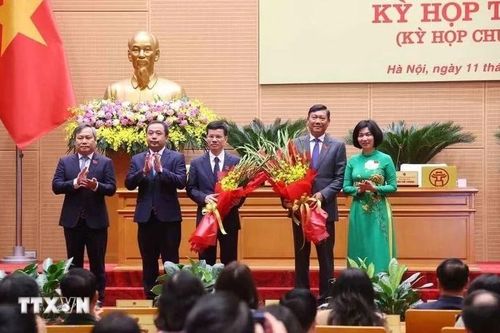 Phê chuẩn ông Đỗ Anh Tuấn và ông Bùi Duy Cường giữ chức Phó Chủ tịch UBND thành phố Hà Nội